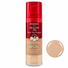 کرم پودر 10 Spf بورژوا مدل Healthy Mix Glow Tint Essence شماره 10 مناسب برای انواع پوست حجم 30 میلی‌لیتر