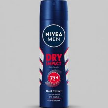 اسپری ضد تعریق مردانه نیوآ مدل DRY IMPACT 72h حجم 150 میلی لیتر