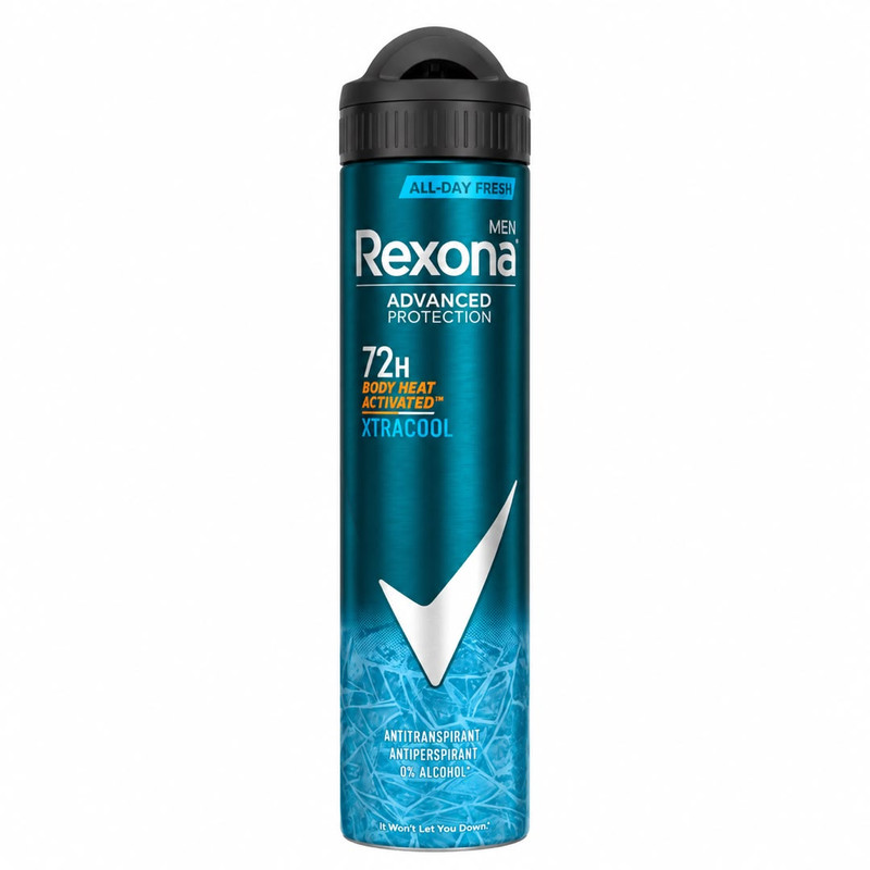 اسپری ضدتعریق مردانه رکسونا مدل Xtra Cool 72H حجم 200 میلیلیتر