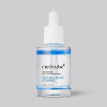 سرم آبرسان و جوانساز پوست مدیکیوب مدل Hyaluronic Multi Peptide مناسب برای انواع پوست حجم 30 میلی‌لیتر