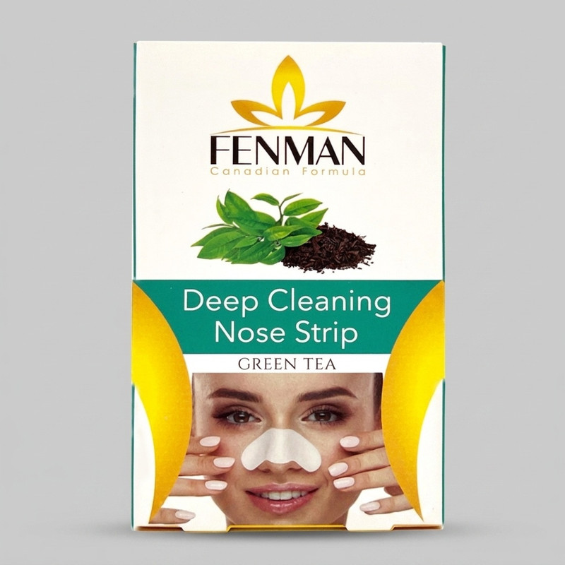 چسب‌ پاک کننده بینی فنمن مدل GreenTea بسته 5 عددی