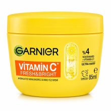 کرم آبرسان روشن کننده پوست گارنیه مدل Vitamin C Fresh Bright مناسب انواع پوست حجم 75 میلی لیتر