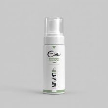 شامپو فوم پس از کاشت مو سریتا مدل Implant حجم 150 میلی‌لیتر، کاهش‌دهنده چربی، حاوی عصاره چای سبز و ریشه بابا آدم، افزایش استحکام ریشه مو و رفع التهاب پوست سر