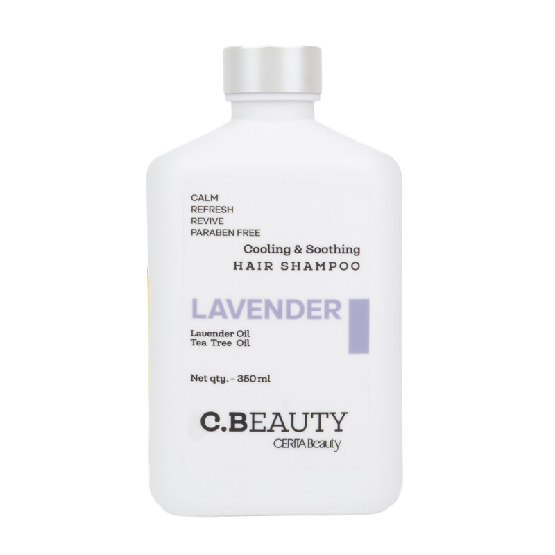شامپو مو سریتا مدل Lavender مناسب موهای معمولی، تقویت‌کننده، مرطوب‌کننده، خنک‌کننده، لطافت‌بخش، بدون پارابن، حجم 350 میلی‌لیتر