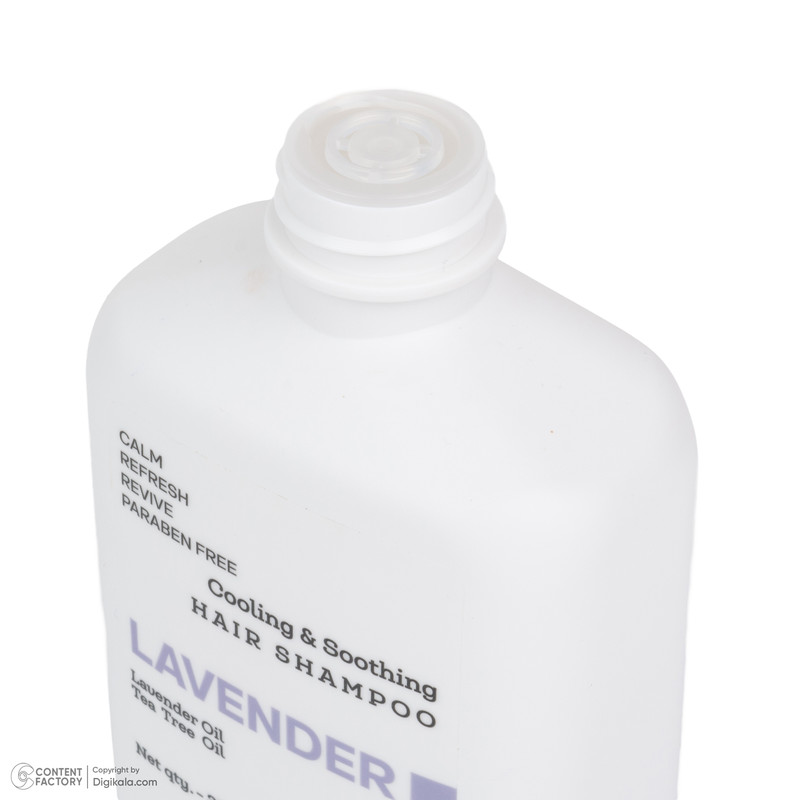 شامپو مو سریتا مدل Lavender مناسب موهای معمولی، تقویت‌کننده، مرطوب‌کننده، خنک‌کننده، لطافت‌بخش، بدون پارابن، حجم 350 میلی‌لیتر
